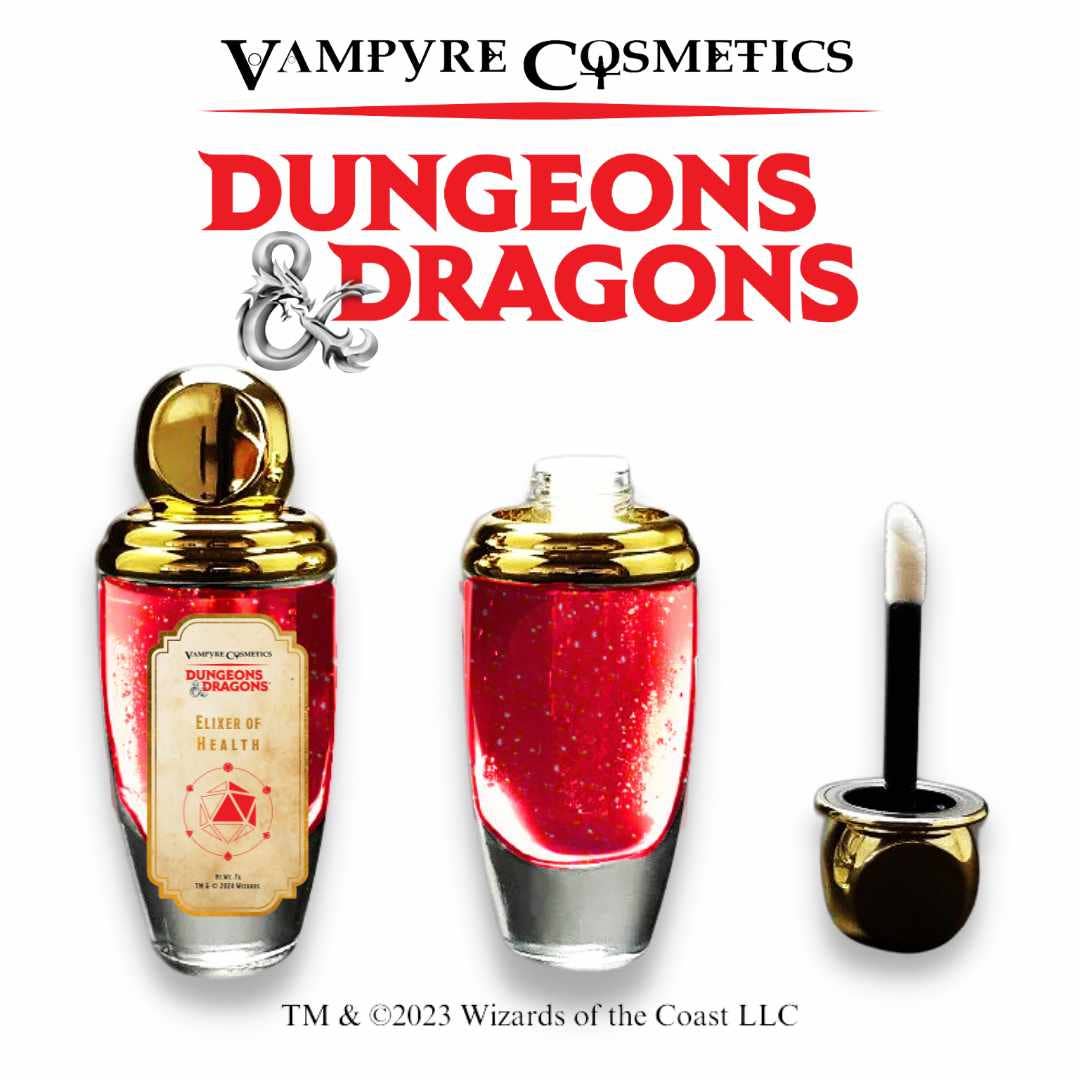 Dungeons & Dragons Spell Potion Lipglosses: Elixir of Health