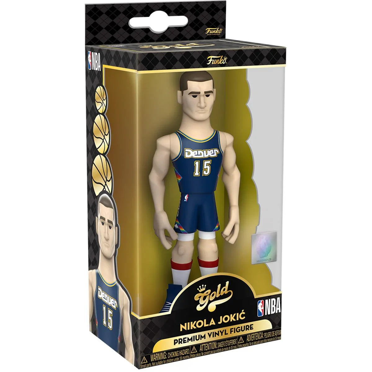 Funko Gold 5": Nuggets - Nikola Jokic (Away Uniform) - 0
