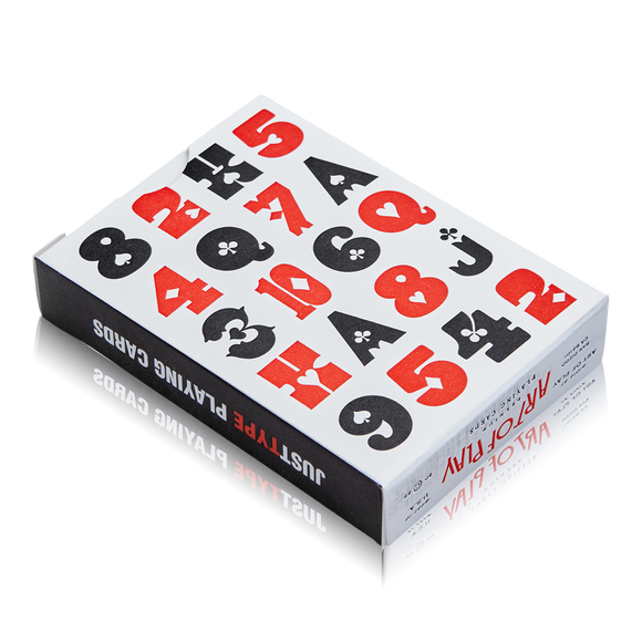 Just Type Playing Cards - Bards & Cards
