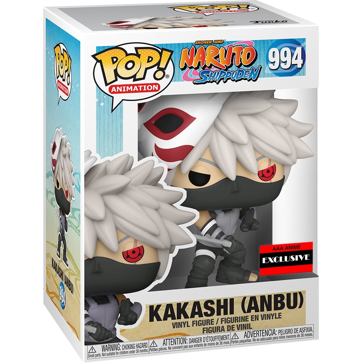 Funko Pop! Naruto: Shippuden Kakashi ANBU - AAA Anime Exclusive - Bards & Cards