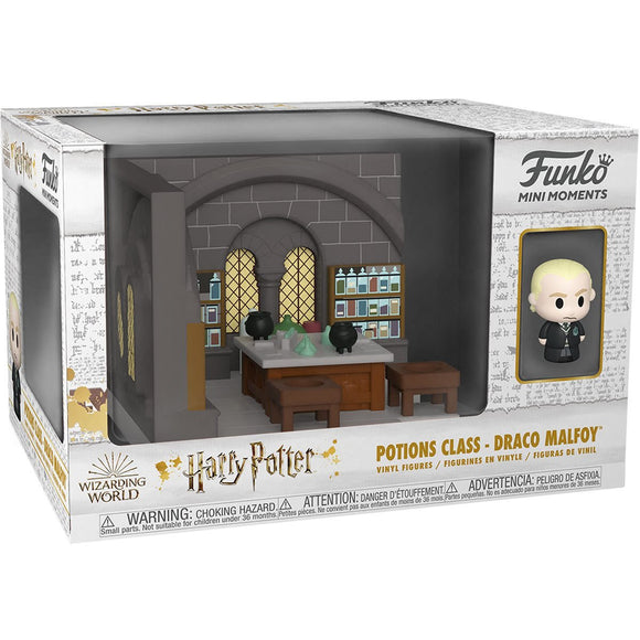 Funko Mini Moments: Harry Potter and the Sorcerer's Stone 20th Anniversary - Draco Malfoy - Bards & Cards