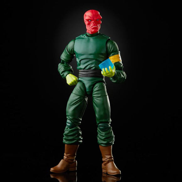 Super Villians Marvel Legends - Red Skull 6-Inch Action Figure (Xemnu Build-A-Figure) - Bards & Cards