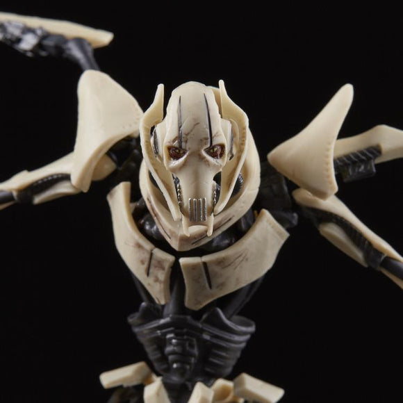Star Wars: The Black Series - General Grievous (Revenge of the Sith) 6-Inch Deluxe Action Figure - Bards & Cards