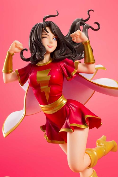 KOTOBUKIYA Bishoujo: DC Comics Shazam! Family Mary Statue - Bards & Cards