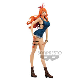 Banpresto: One Piece: Stampede Glitter & Glamours - Nami (Ver. B) (Blue Overalls) - Bards & Cards