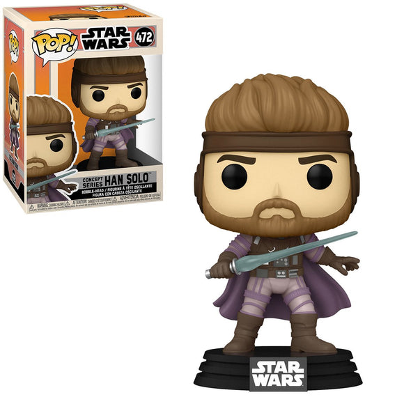 Funko Pop! Star Wars Concept Series: Han Solo - Bards & Cards