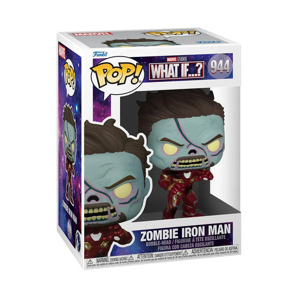 Funko Pop! Marvel's What If: Zombie Iron Man - Bards & Cards