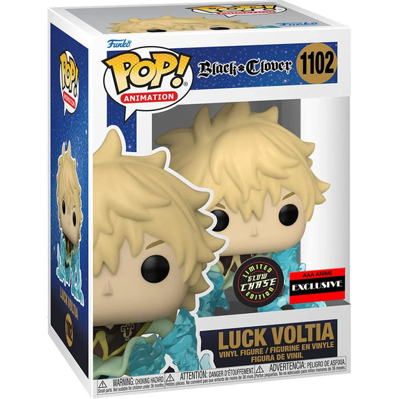 Funko Pop! Black Clover Luck Voltia - AAA Anime Exclusive - Bards & Cards