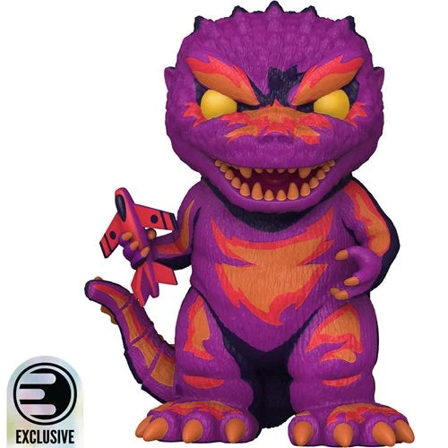 Godzilla Retro Futurism Art Godzilla Premium Funko Pop! Vinyl Figure #1894 - Entertainment Earth Exclusive - Bards & Cards