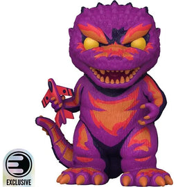 Godzilla Retro Futurism Art Godzilla Premium Funko Pop! Vinyl Figure #1894 - Entertainment Earth Exclusive - Bards & Cards