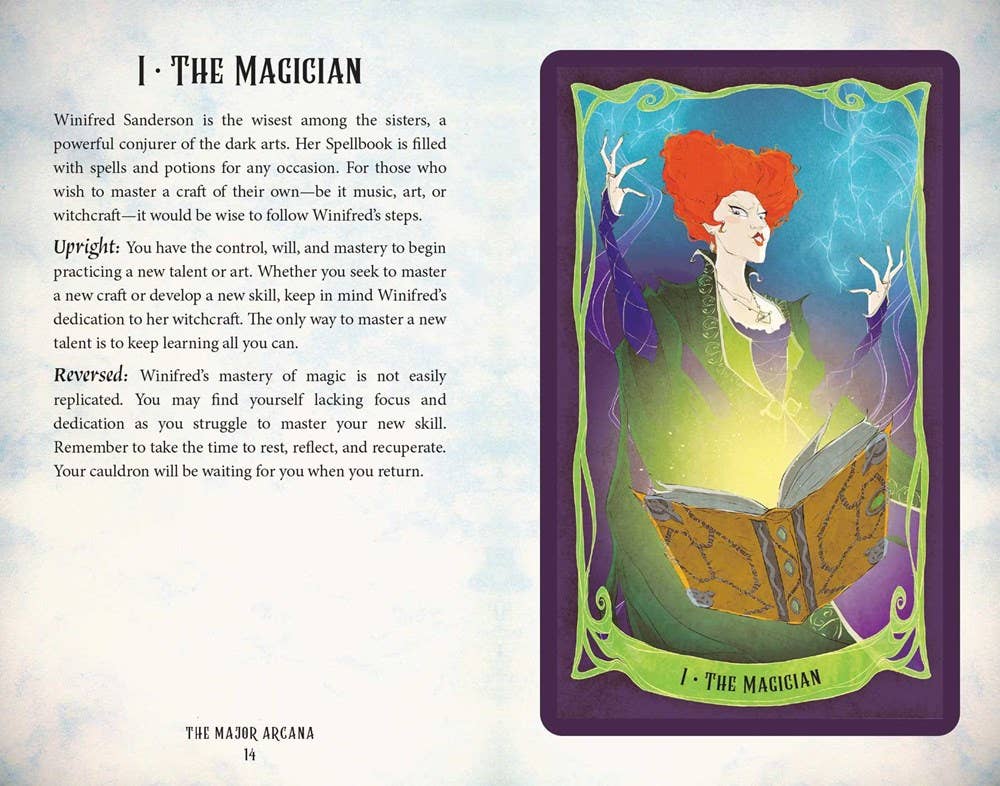 Hocus Pocus: The Official Tarot Deck and Guide Book - Bards & Cards