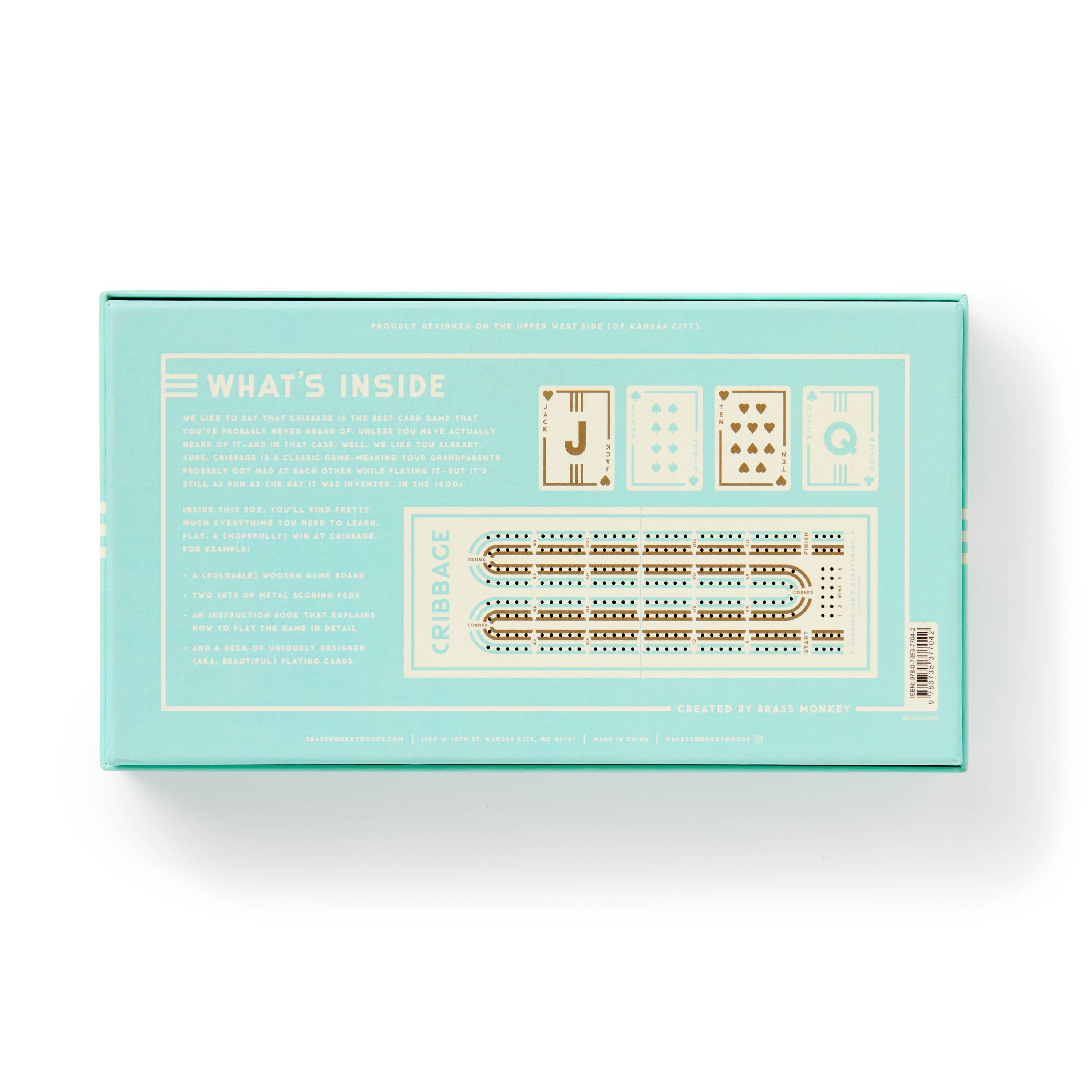 Cribbage In A Box Cribbage Game Set - Bards & Cards