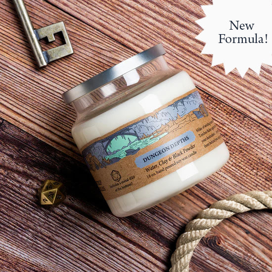 Cantrip Candles (16 oz Glass Candle) - Bards & Cards