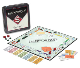 WS Game Company Monopoly Nostalgia Tin - Bards & Cards