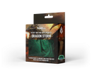 Dragon Storm Velvet Compartment Dice Bag Green Dragon Scales - Bards & Cards