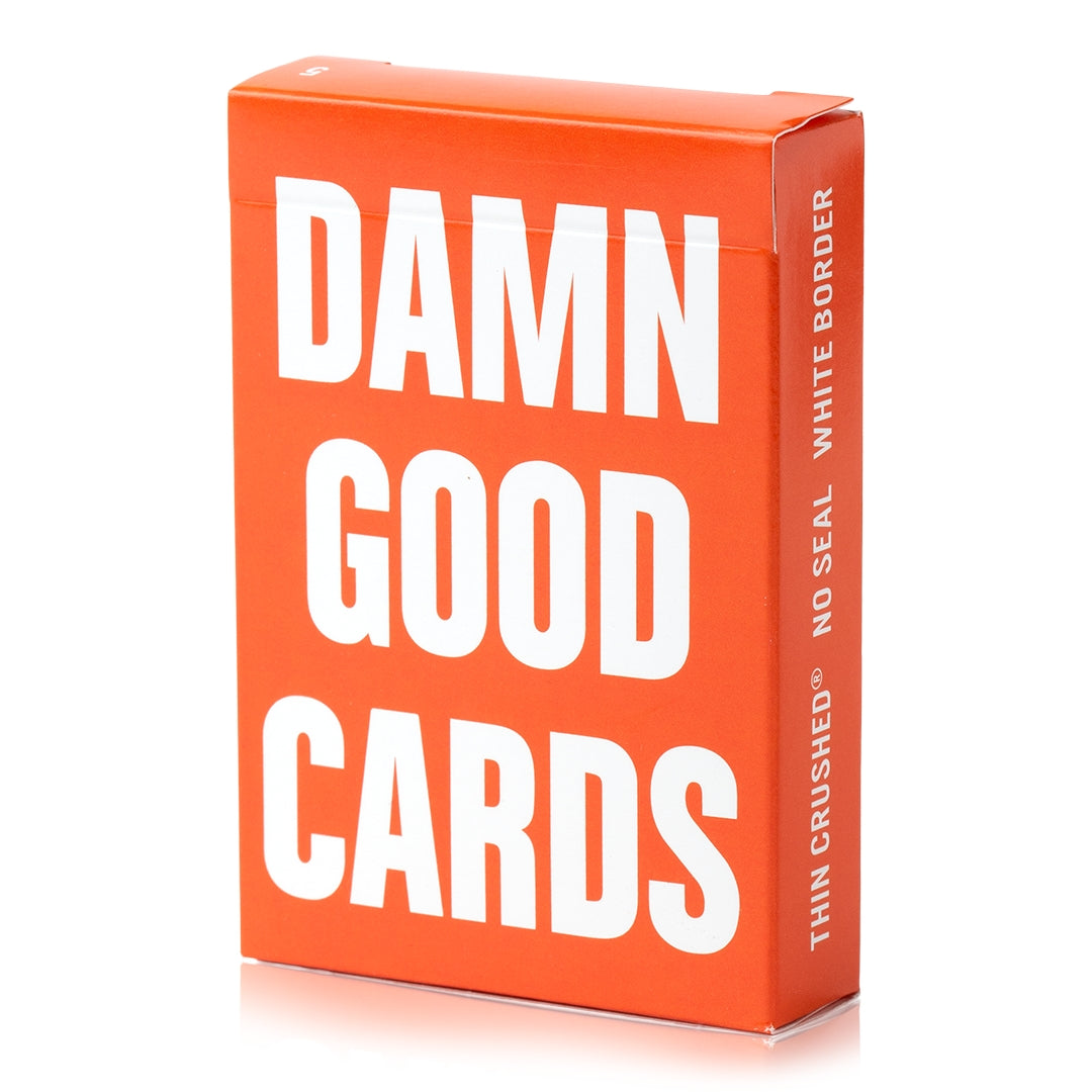 Buy no-5-red DAMN GOOD CARDS Playing Cards by Dan &amp; Dave