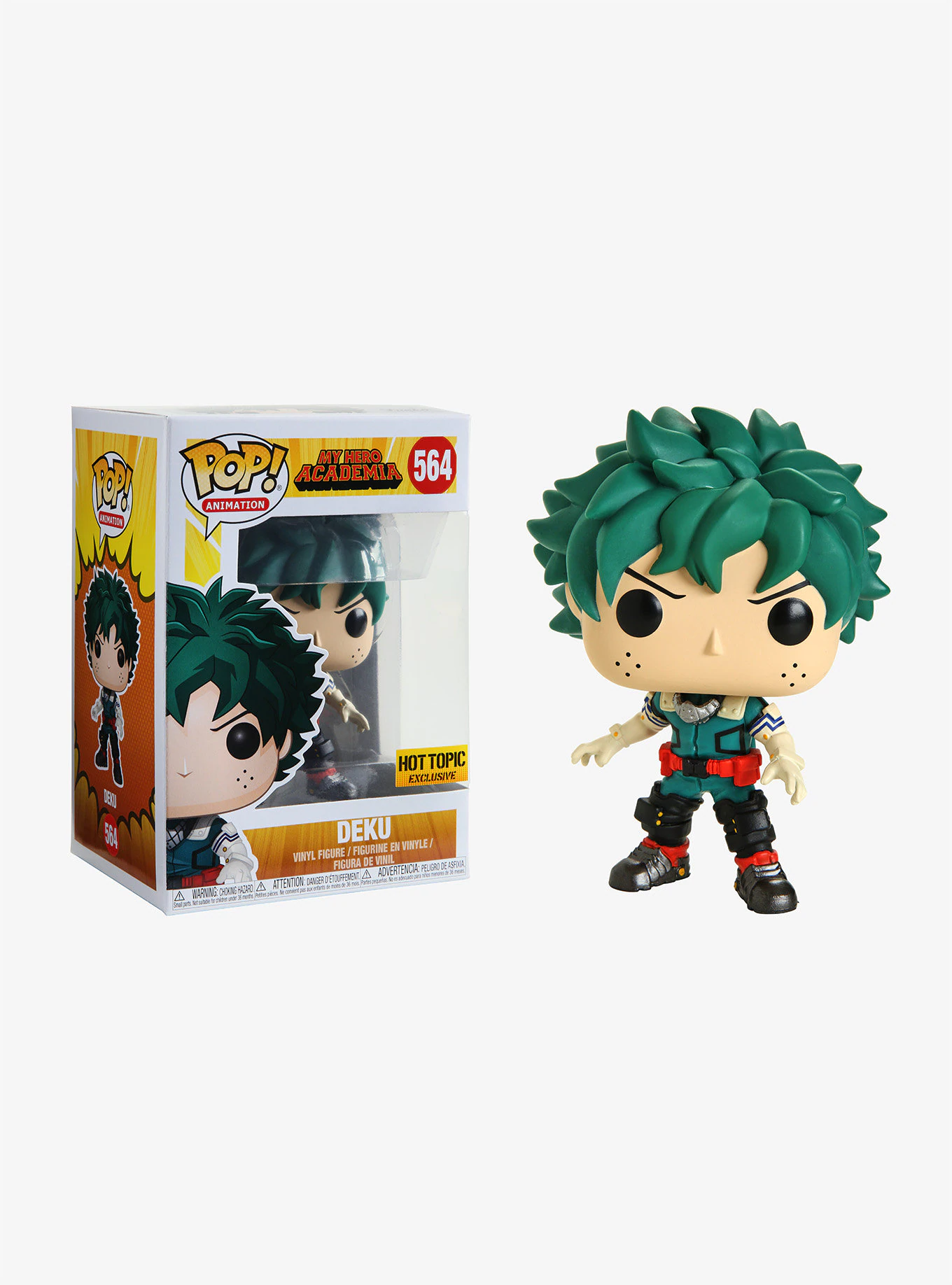 Funko POP! My Hero Academia - Deku Vinyl Figure #564 Hot Topic Exclusive - Bards & Cards