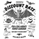 'Discount Bats' Shirt - Bards & Cards