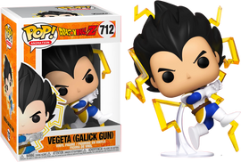 Funko POP! Dragon Ball Z - Vegeta (Galick Gun) Common Vinyl Figure #712 Chalice Exclusive [READ DESCRIPTION] - Bards & Cards