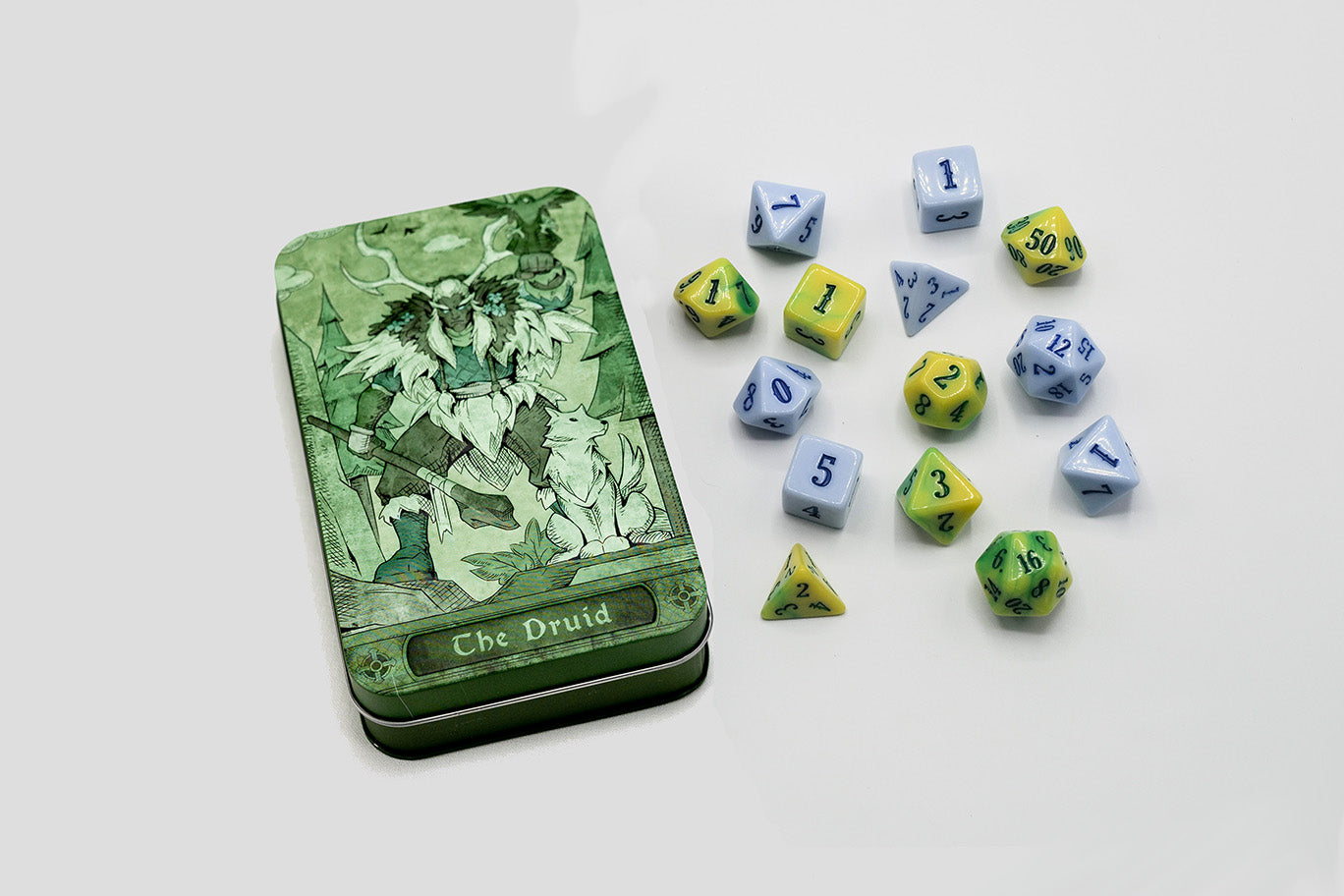 Character Class Dice: The Druid - Bards & Cards