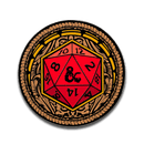 Dungeons & Dragons - D20 AR Pin - Bards & Cards