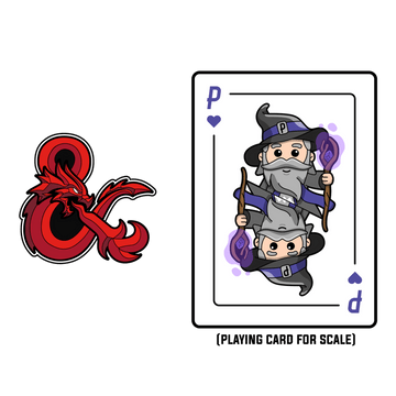 Dungeons & Dragons - Stained Glass Ampersand AR Pin - 0