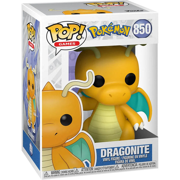 Pokemon Dragonite Funko Pop! Vinyl Figure #850 - Bards & Cards