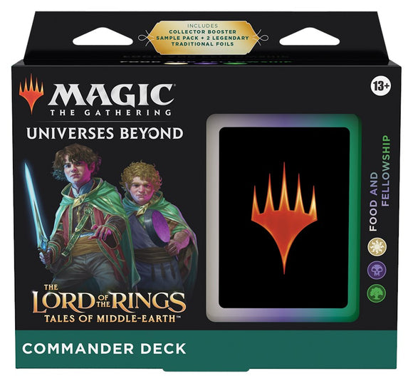 The Lord of the Rings: Tales of Middle-earth - Commander Deck (Food and Fellowship) - Bards & Cards