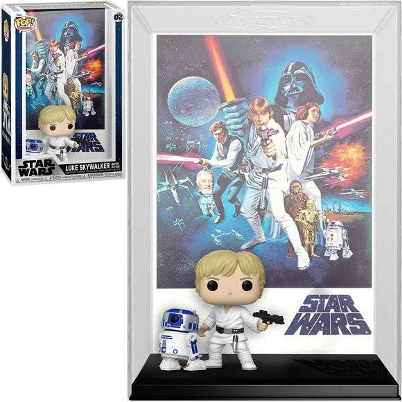 Funko: Star Wars: Episode IV - A New Hope Movie Poster Figure with Case - Bards & Cards