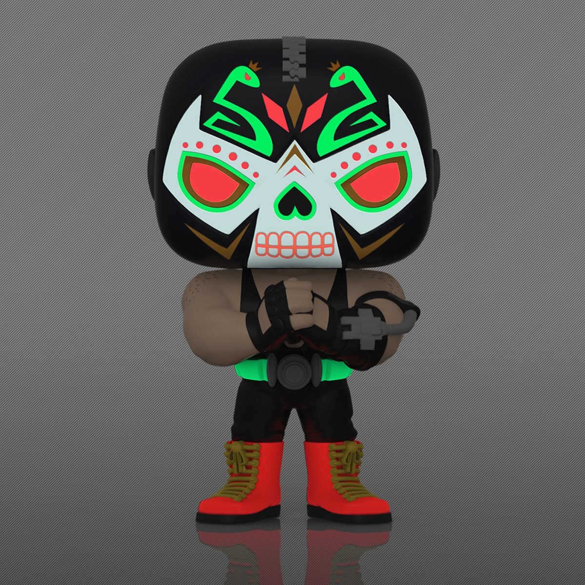 Funko Pop! Dia de los DC: Bane Glow-in-the-Dark - Entertainment Earth Exclusive - 0