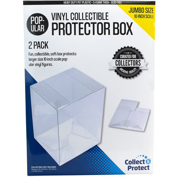 Funko 10-Inch Vinyl Collectible Collapsible Protector Box 2-Pack - Bards & Cards