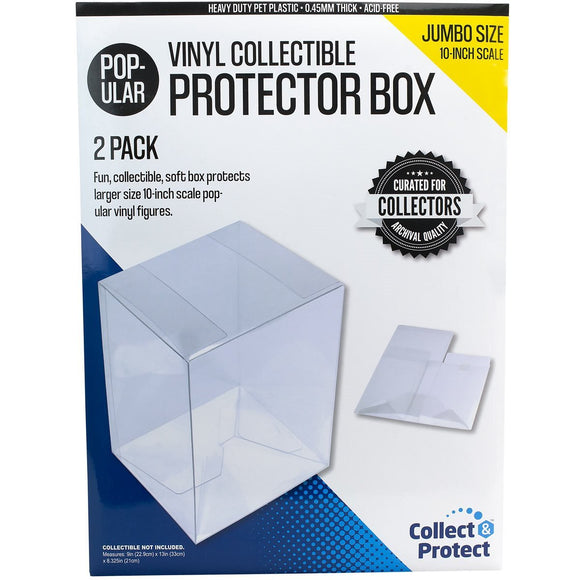 Funko 10-Inch Vinyl Collectible Collapsible Protector Box 2-Pack - Bards & Cards