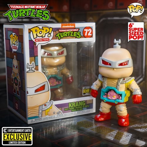 Funko Pop! Teenage Mutant Ninja Turtles: Krang 6-Inch - Entertainment Earth Exclusive - 0