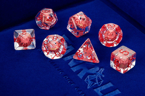 Dungeons & Dragons Beholder Resin Dice Set - Bards & Cards