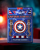 Captain America Playing Cards - Bards & Cards