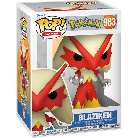 Pokemon Blaziken Funko Pop! Vinyl Figure #983 - Bards & Cards