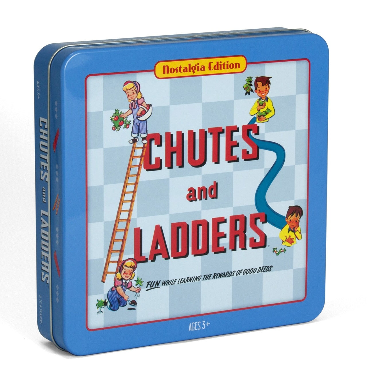 WS Game Company Chutes and Ladders Nostalgia Tin - Bards & Cards