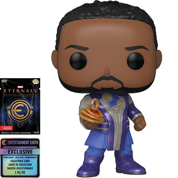 Funko Pop! Eternals: Phastos with Collectible Card - Entertainment Earth Exclusive - Bards & Cards