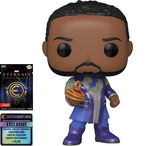Funko Pop! Eternals: Phastos with Collectible Card - Entertainment Earth Exclusive - Bards & Cards