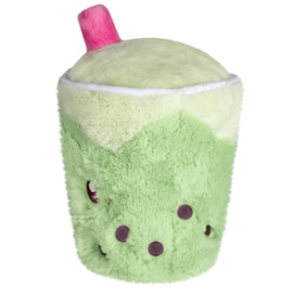 Mini Comfort Food Matcha Bubble Tea Plush - Bards & Cards