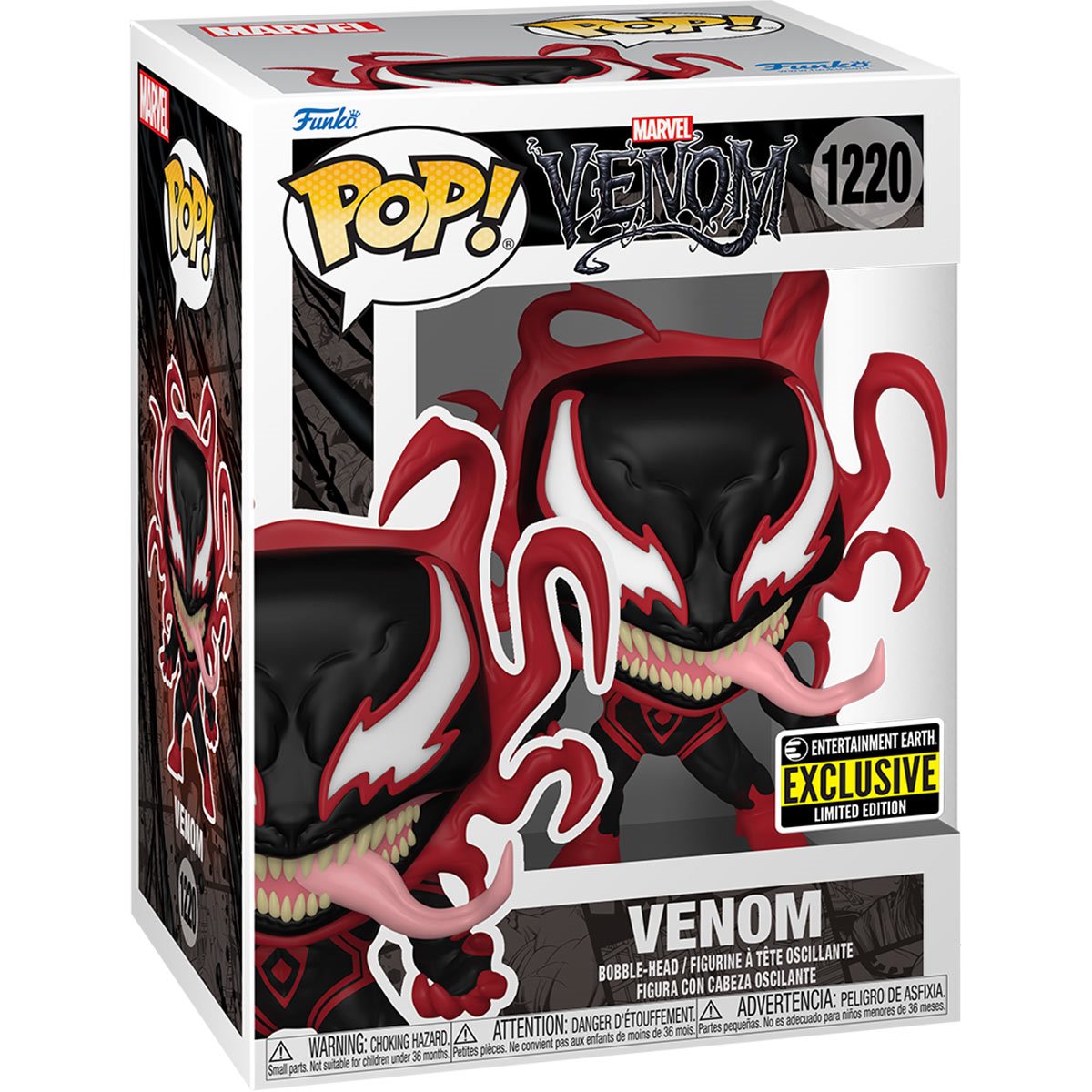 Funko Pop! Venom Carnage Miles Morales - Entertainment Earth Exclusive - Bards & Cards