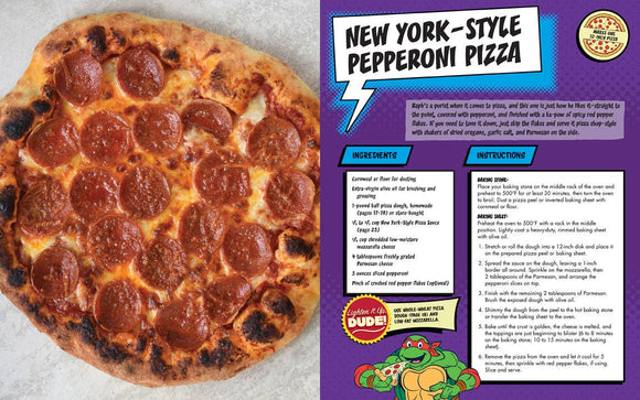 The Teenage Mutant Ninja Turtles Pizza Cookbook - Bards & Cards