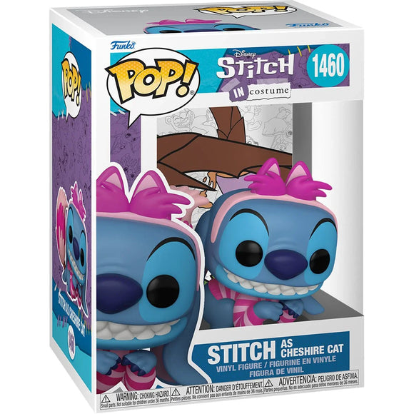Lilo & Stitch Costume Stitch as Cheshire Cat Funko Pop! Vinyl Figure #1460 - Bards & Cards