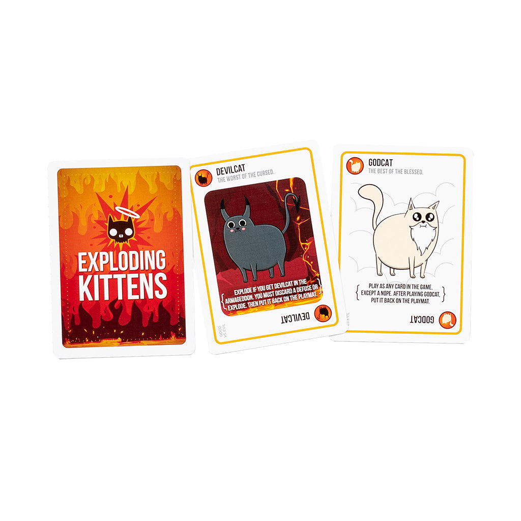 Exploding Kittens Good vs Evil - Bards & Cards