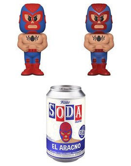 Funko Vinyl SODA: Luchadores - Spider-Man Vinyl Figure - Bards & Cards