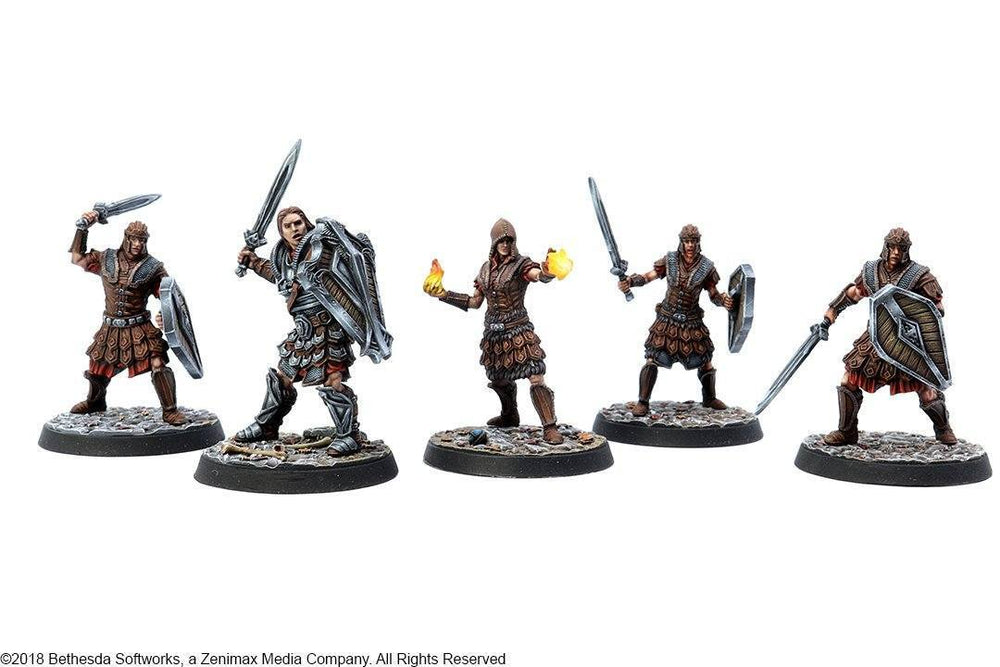 The Elder Scrolls: Call To Arms - Imperial Legion Resin Faction Starter Set - Bards & Cards