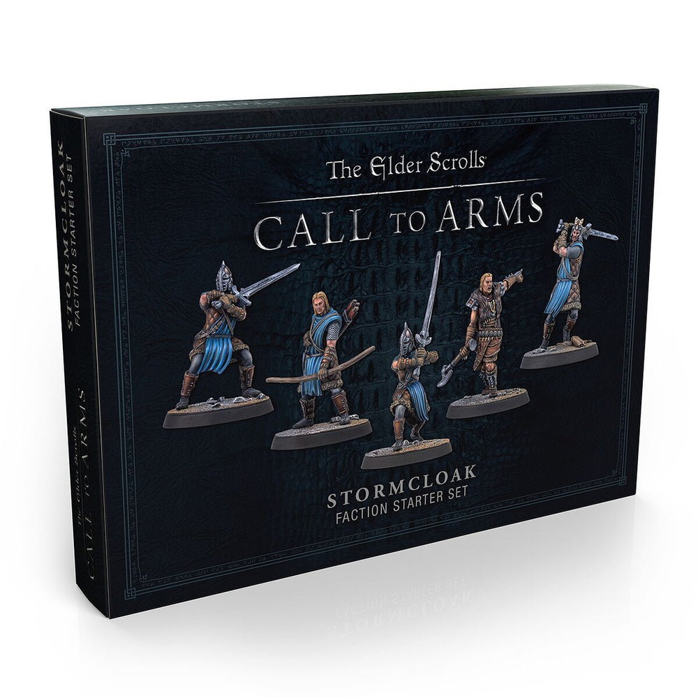 The Elder Scrolls: Call To Arms - Stormcloak Resin Faction Starter Set - Bards & Cards