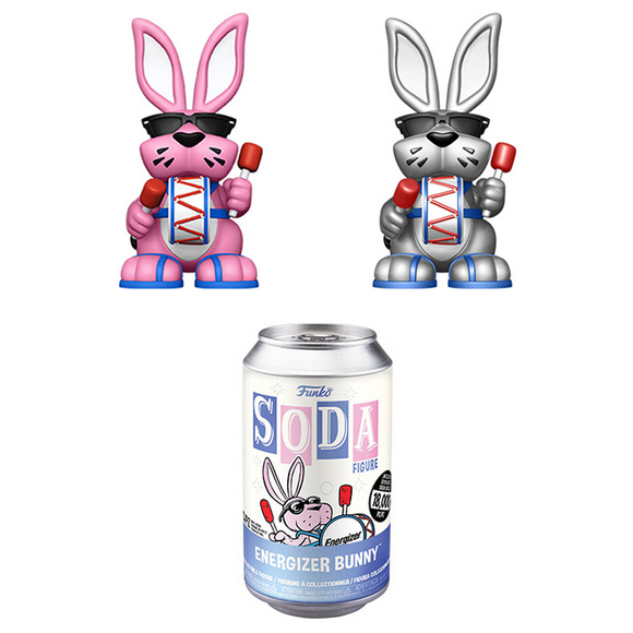 Funko Vinyl SODA: Energizer - Energizer Bunny Vinyl Figure - Bards & Cards