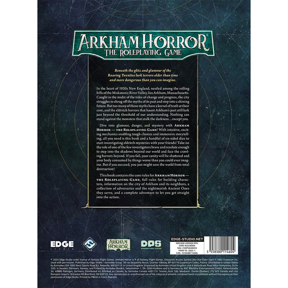 Arkham Horror RPG Corebook - Bards & Cards
