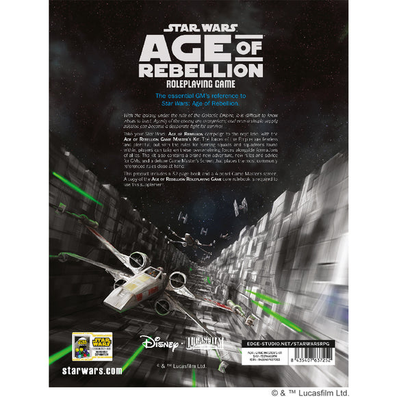 Star Wars: Age of Rebellion - Game Master's Kit - Bards & Cards